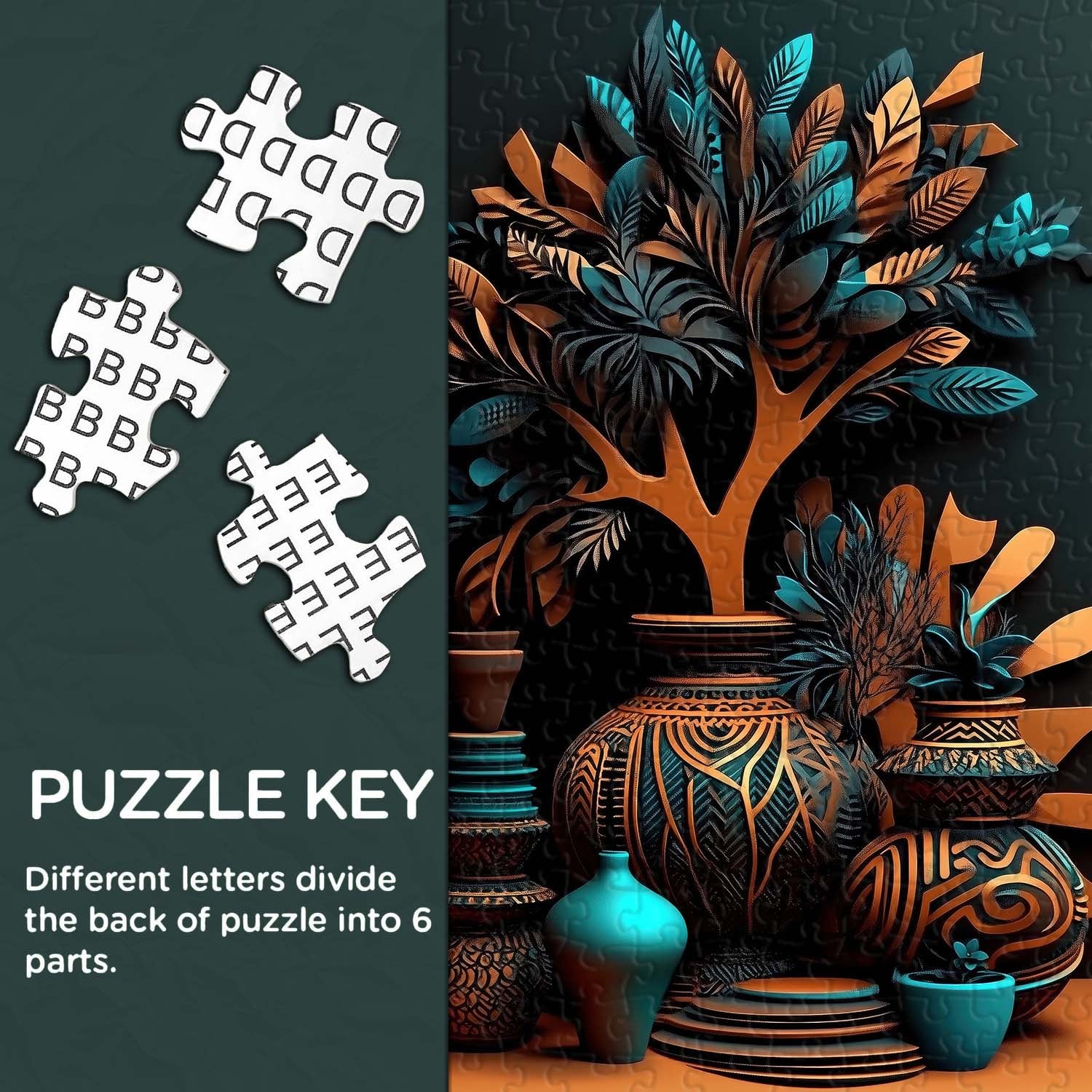 Bottle Art Jigsaw Puzzle 1000 Pieces