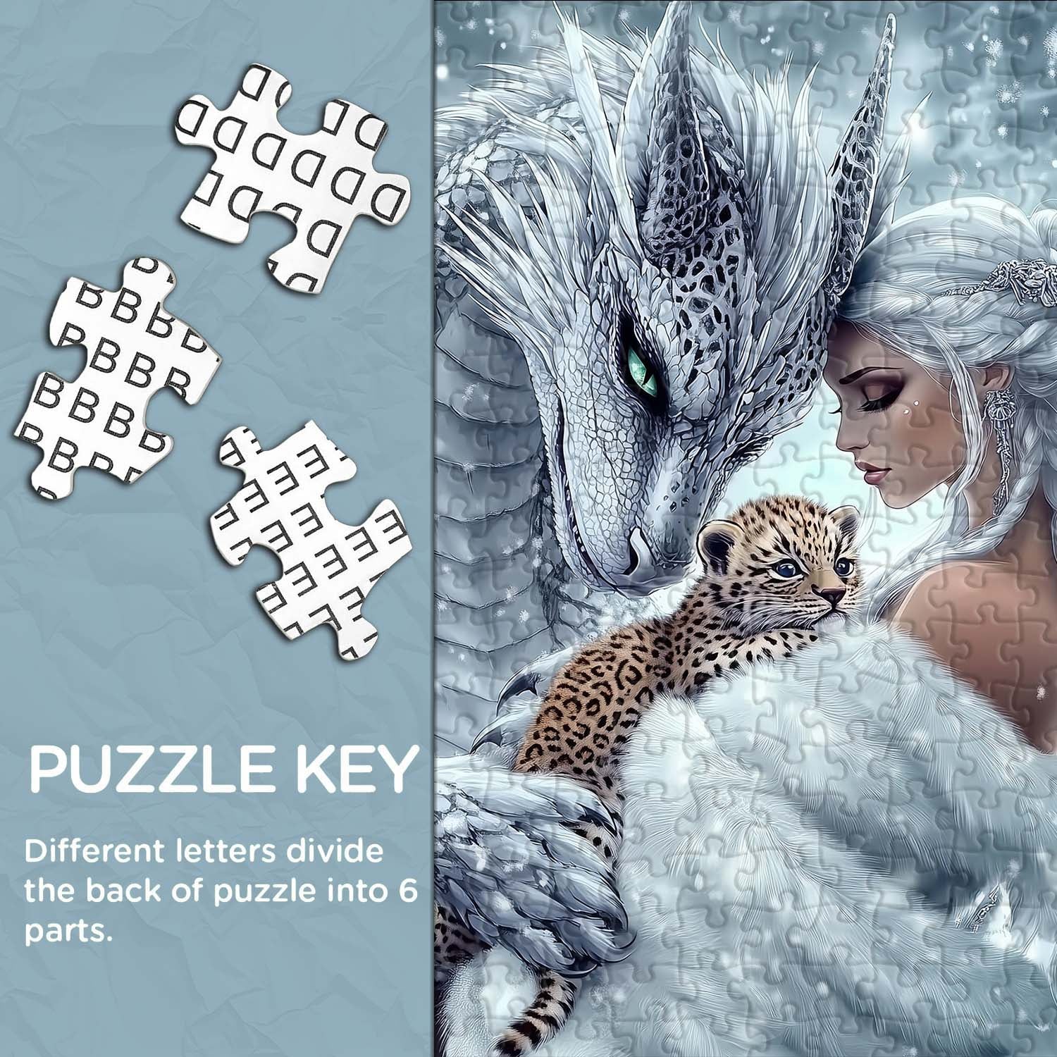 Guardians of Snowy Realms Jigsaw Puzzle 1000 Pieces