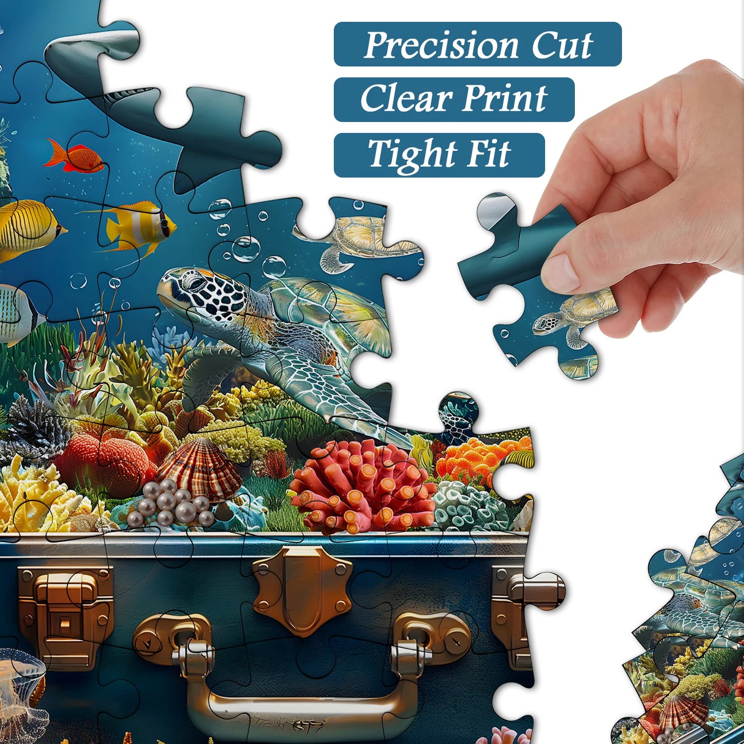 Sea in Box Jigsaw Puzzle 1000 Pieces