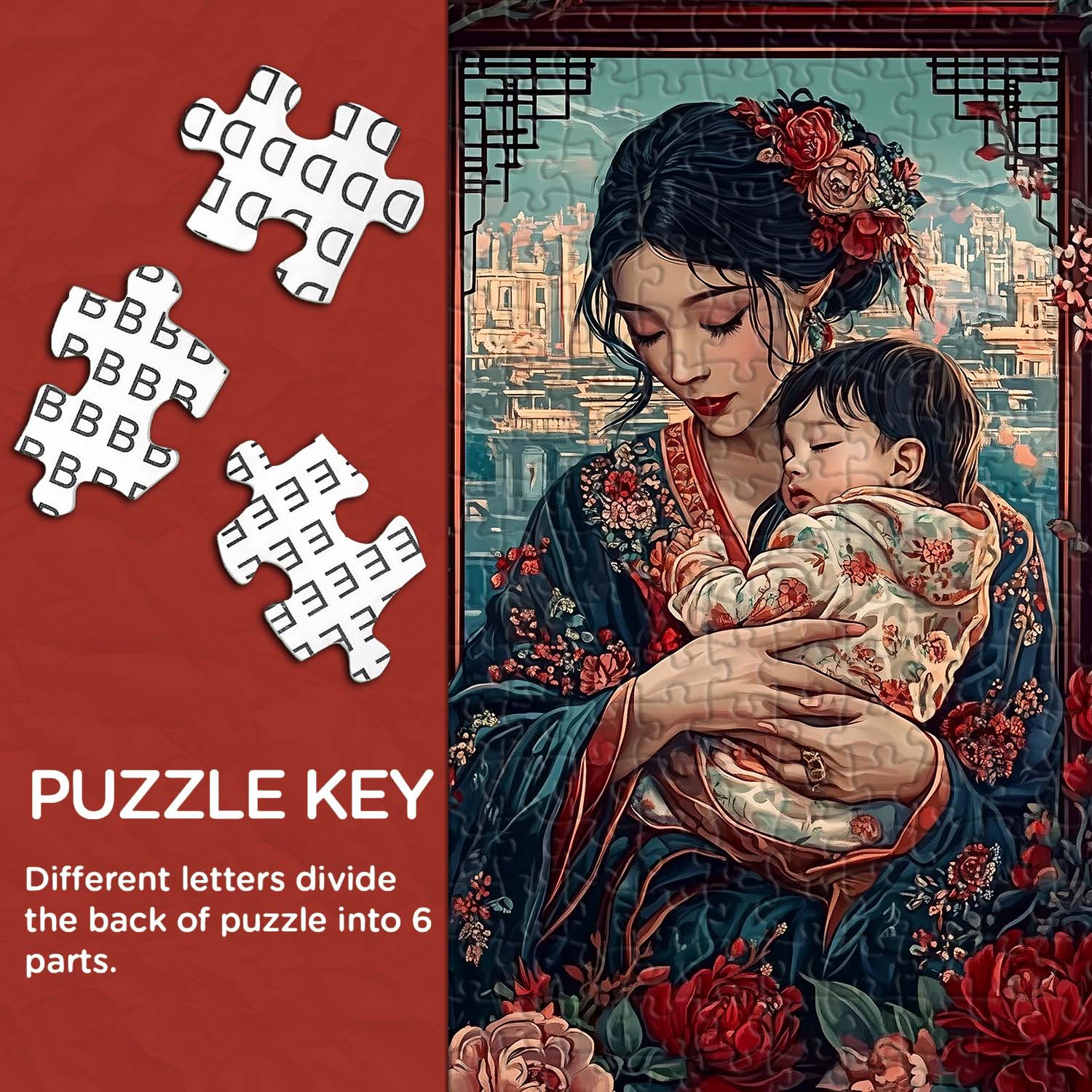 Mother and Child Jigsaw Puzzle 1000 Pieces