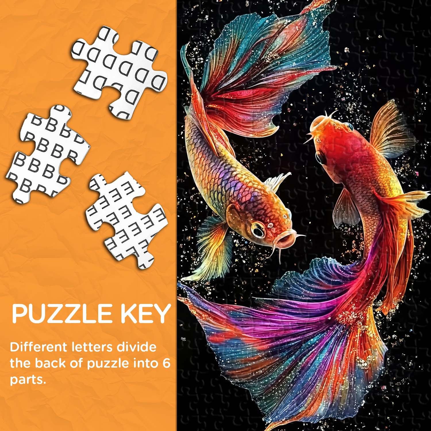 Colorful Fish Jigsaw Puzzle 1000 Pieces