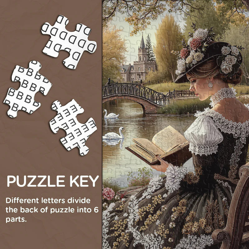 Riverside Tranquility Tale Jigsaw Puzzle 1000 Pieces