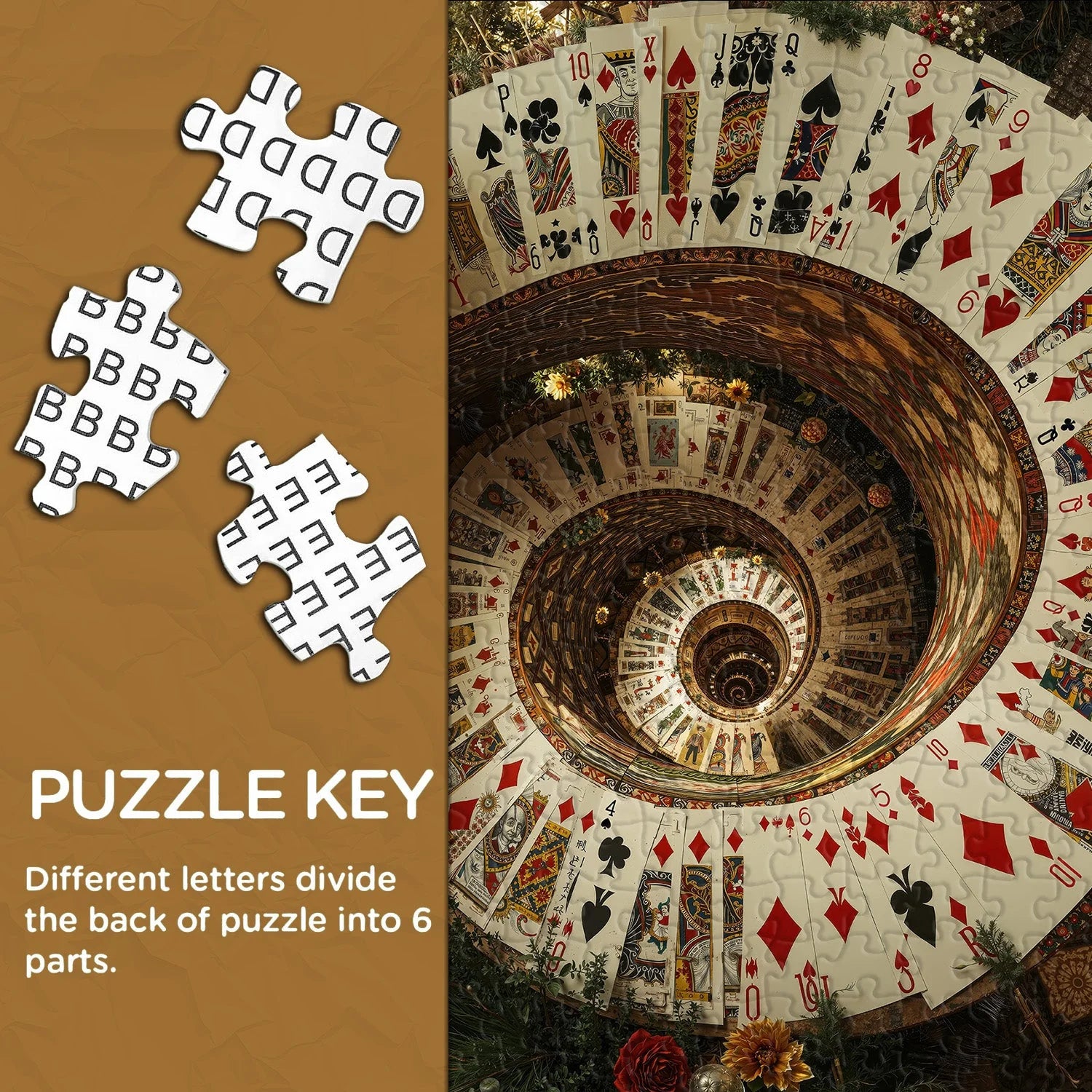 Spiral Card Quest Jigsaw Puzzle 1000 Pieces