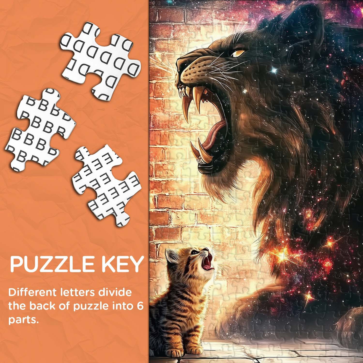 Lion's Roar Jigsaw Puzzle 1000 Pieces