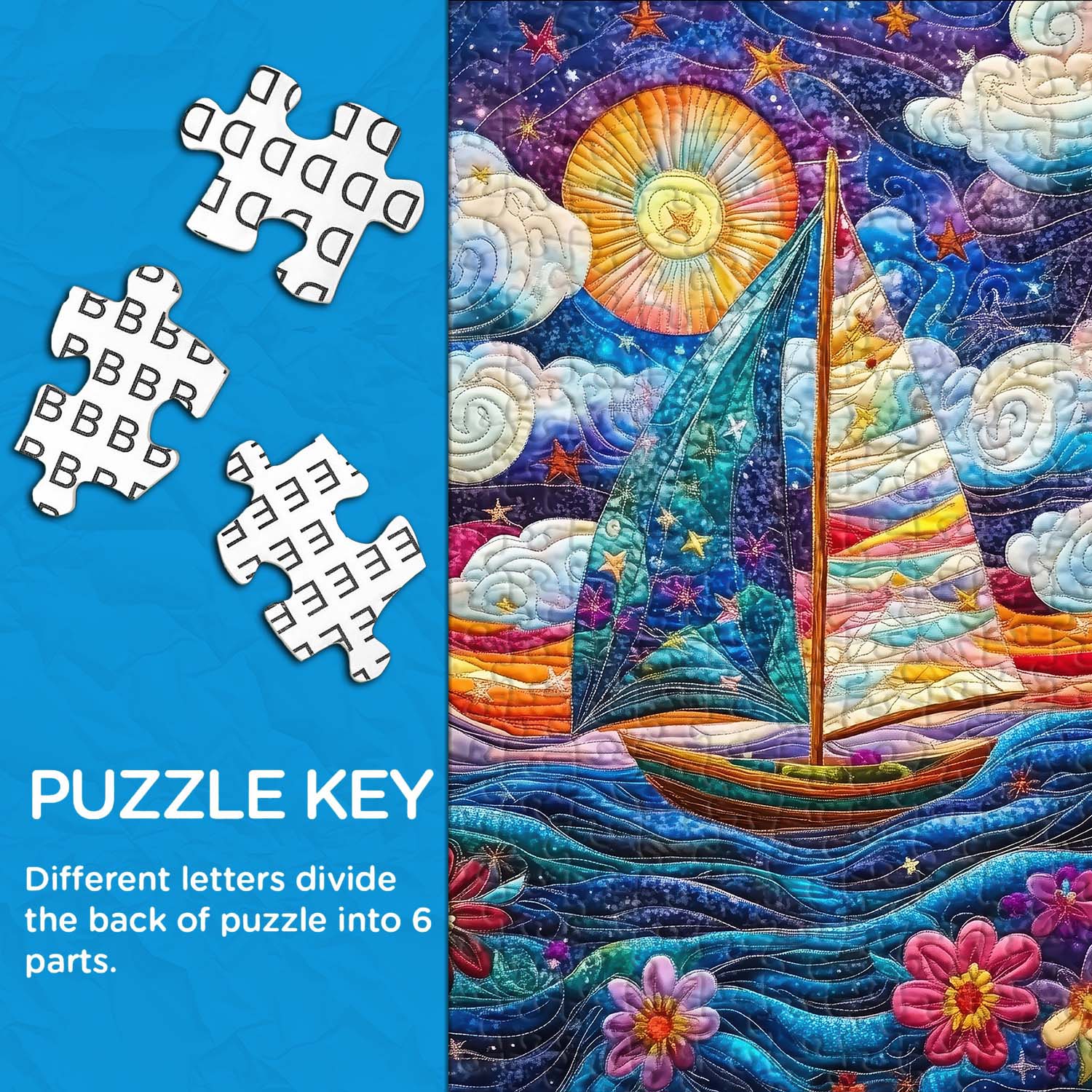 Sailboat Serenade Jigsaw Puzzle 1000 Pieces
