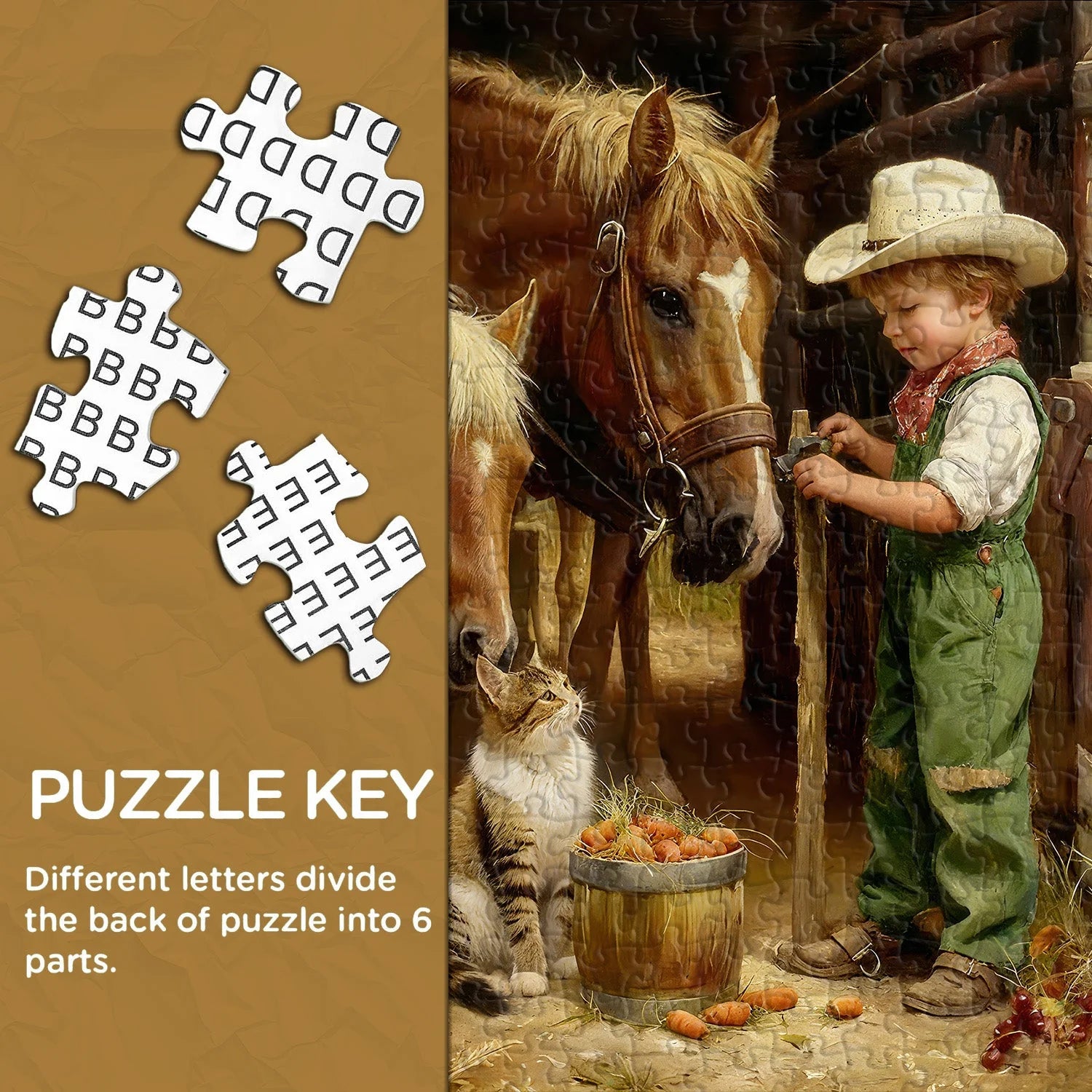 Childlike Pasture Life Jigsaw Puzzle 1000 Pieces