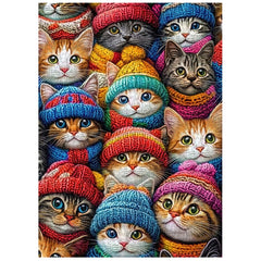 Knit Kitty Collective Jigsaw Puzzle 1000 Pieces