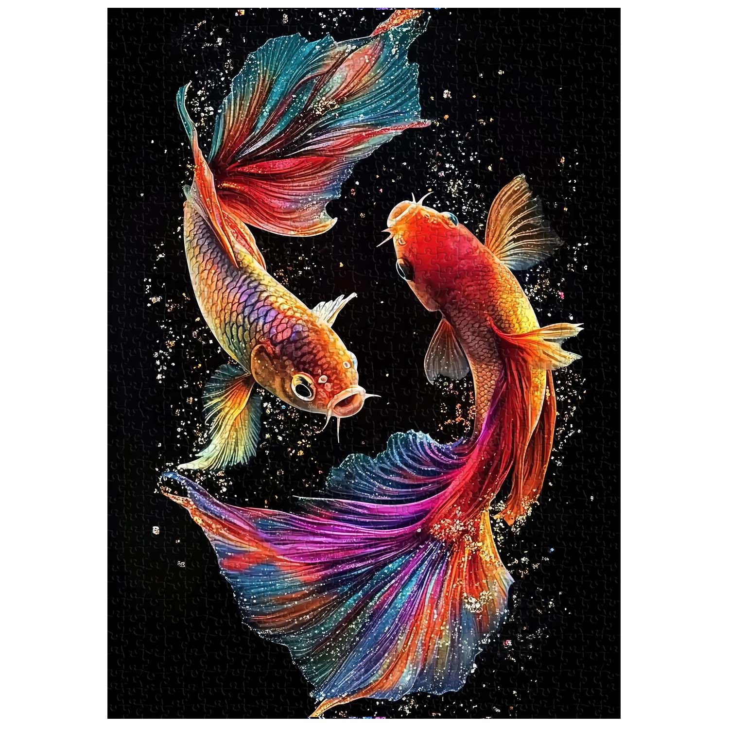 Colorful Fish Jigsaw Puzzle 1000 Pieces