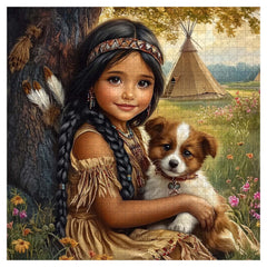 Blooming Meadow Friends Jigsaw Puzzle 1000 Pieces