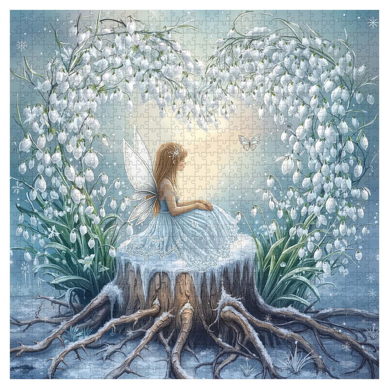 Snow Lotus Spirit Jigsaw Puzzle 1000 Pieces