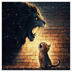 Kitten's Courage Jigsaw Puzzle 1000 Pieces