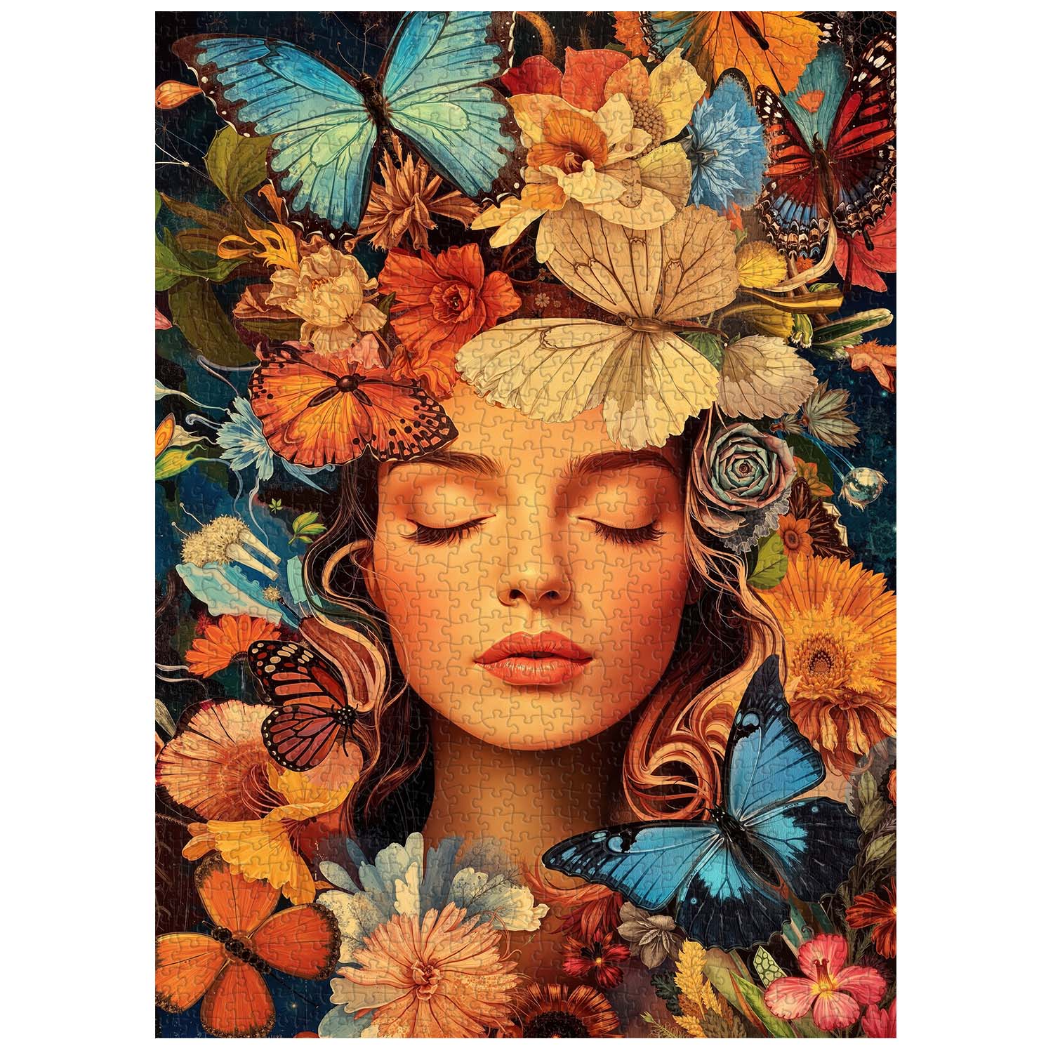 Butterfly Muse Jigsaw Puzzle 1000 Pieces