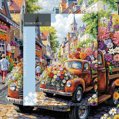 Flower Fragrance Town Jigsaw Puzzle 1000 Pieces