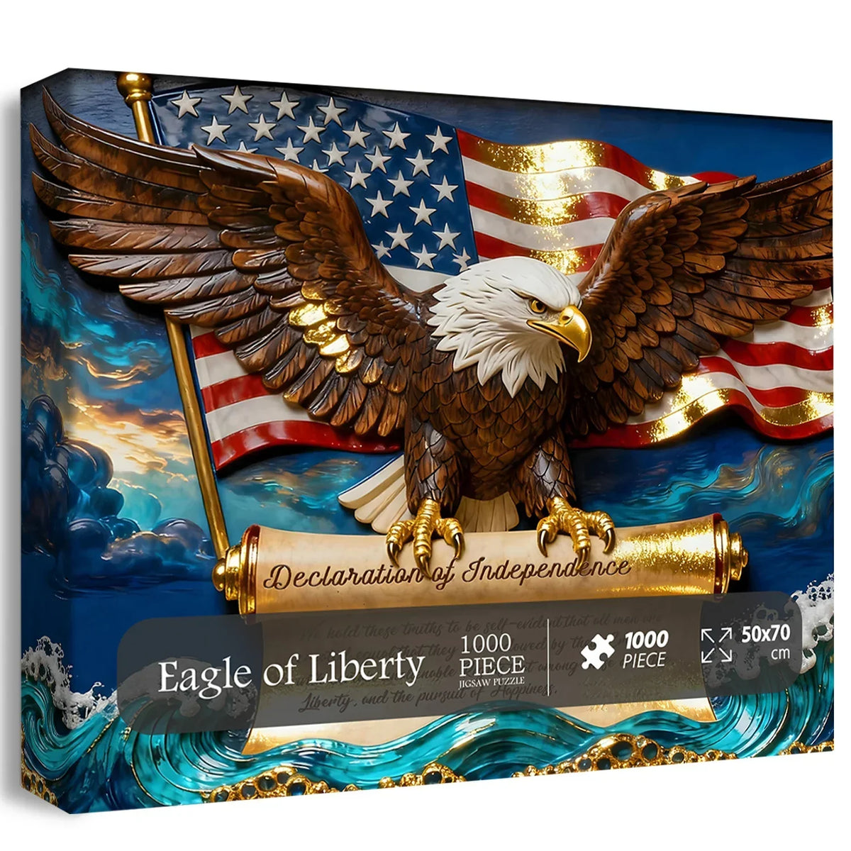 Eagle Of Liberty Jigsaw Puzzle 1000 Pieces