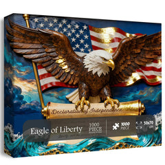 Eagle Of Liberty Jigsaw Puzzle 1000 Pieces