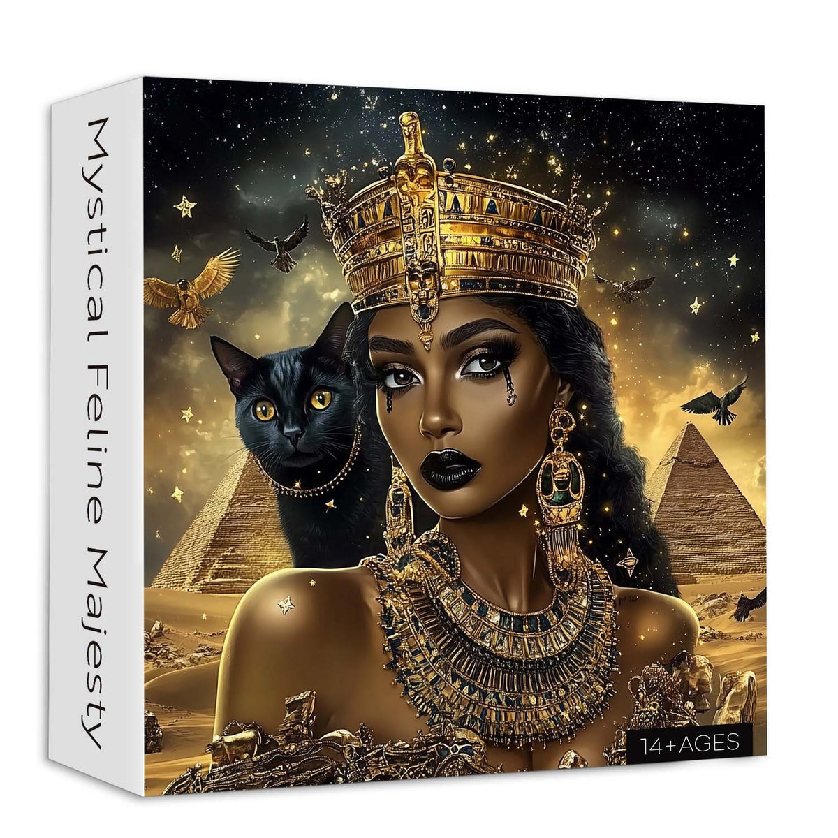 Mystical Feline Majesty Jigsaw Puzzle 1000 Pieces