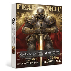 Golden Knight Jigsaw Puzzle 1000 Pieces