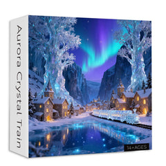 Aurora Crystal Train Jigsaw Puzzle 1000 Pieces