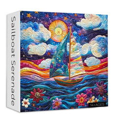 Sailboat Serenade Jigsaw Puzzle 1000 Pieces