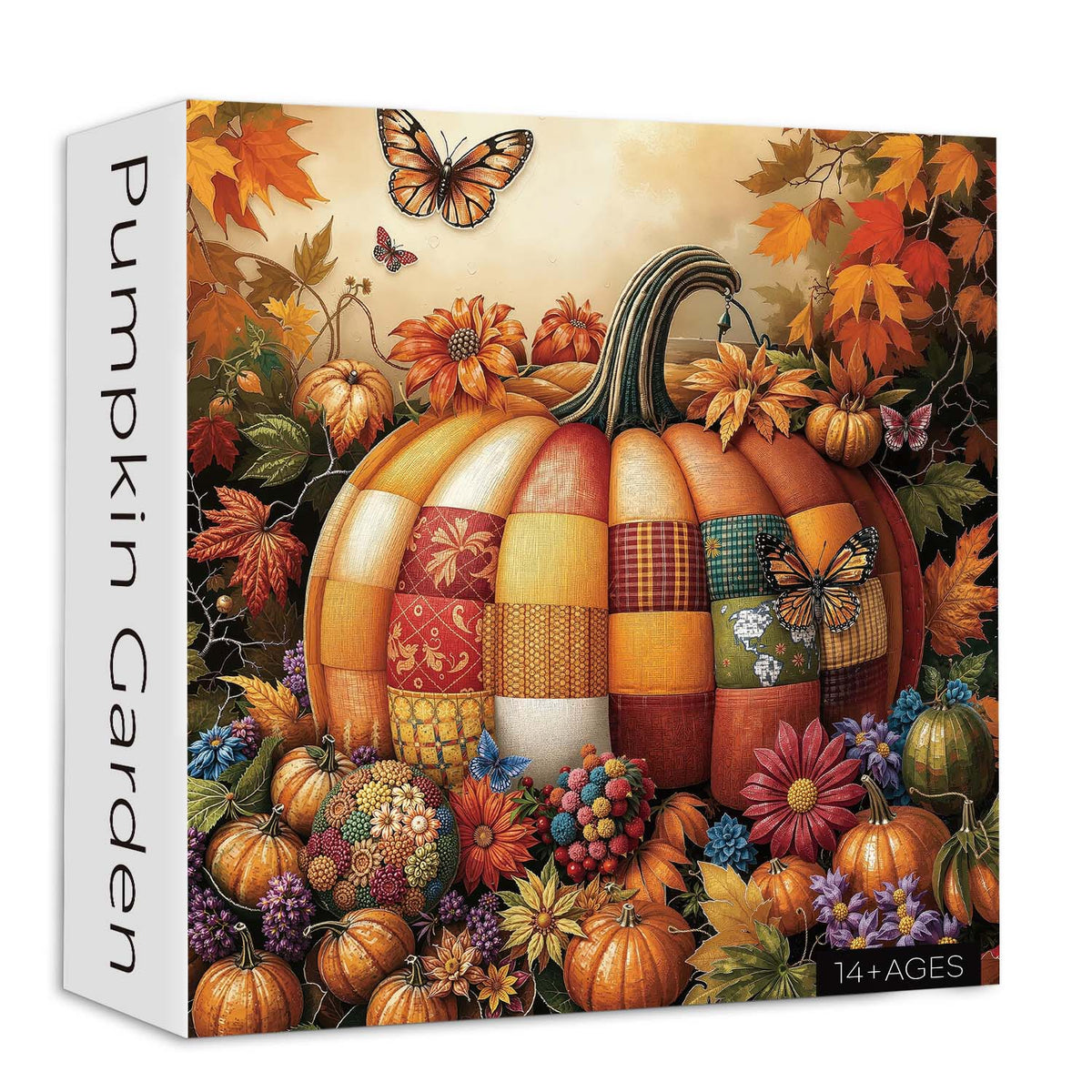 Pumpkin Garden Jigsaw Puzzle 1000 Pieces