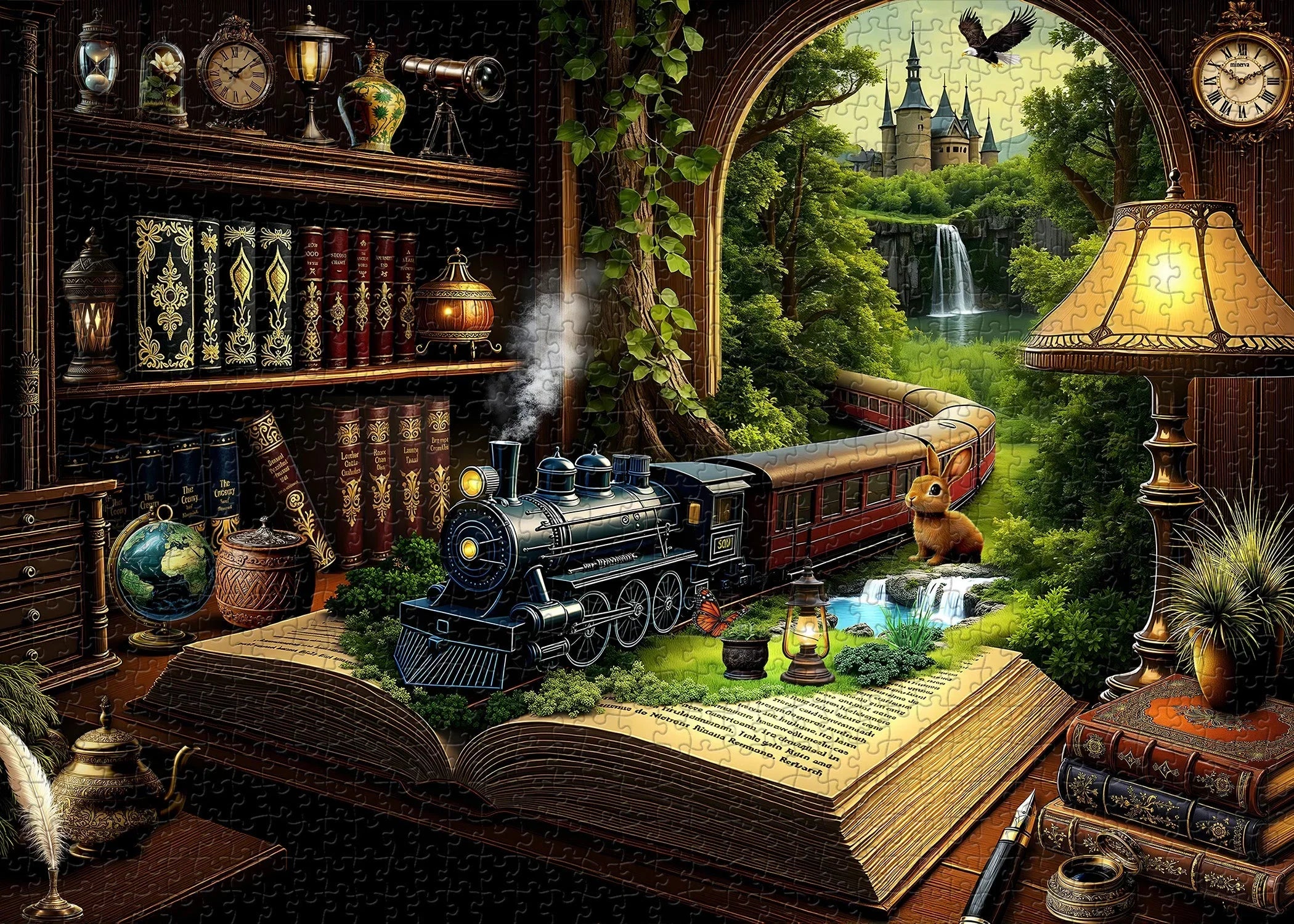 Journey Beyond the Pages Jigsaw Puzzle 1000 Pieces