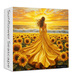 Sunflower Seascape Jigsaw Puzzle 1000 Pieces