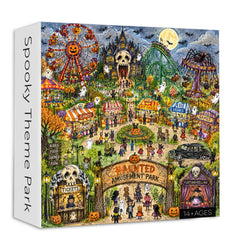 Spooky Theme Park  Jigsaw Puzzle 1000 Piece
