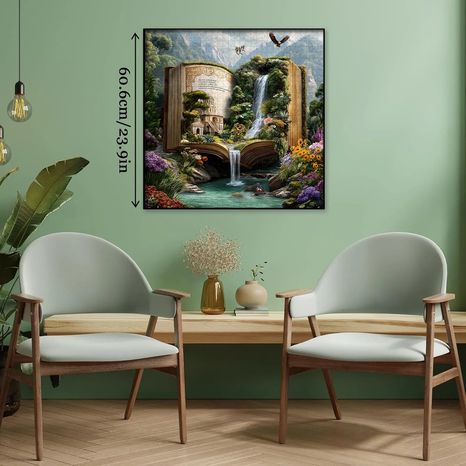 Dreamlike Book Realm Jigsaw Puzzle 1000 Pieces