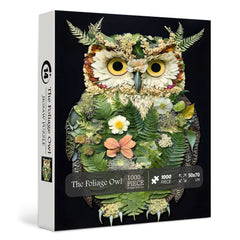 The Foliage Owl Night Jigsaw Puzzle 1000 Pieces