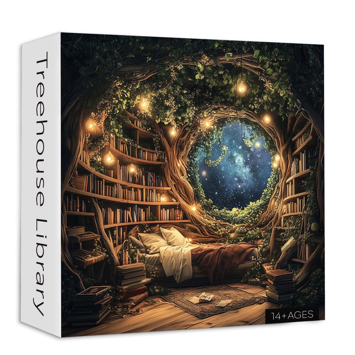 Treehouse Library Jigsaw Puzzle 1000 Pieces