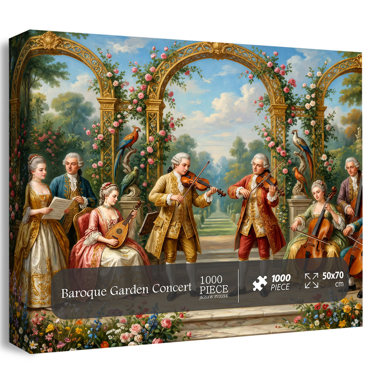 Baroque Garden Concert Jigsaw Puzzle 1000 Pieces
