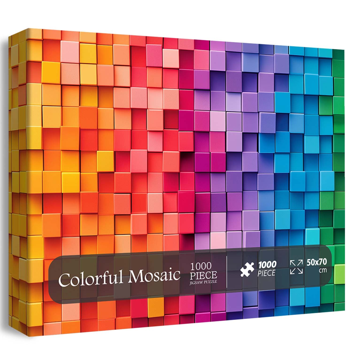 Colorful Mosaic Jigsaw Puzzle 1000 Pieces