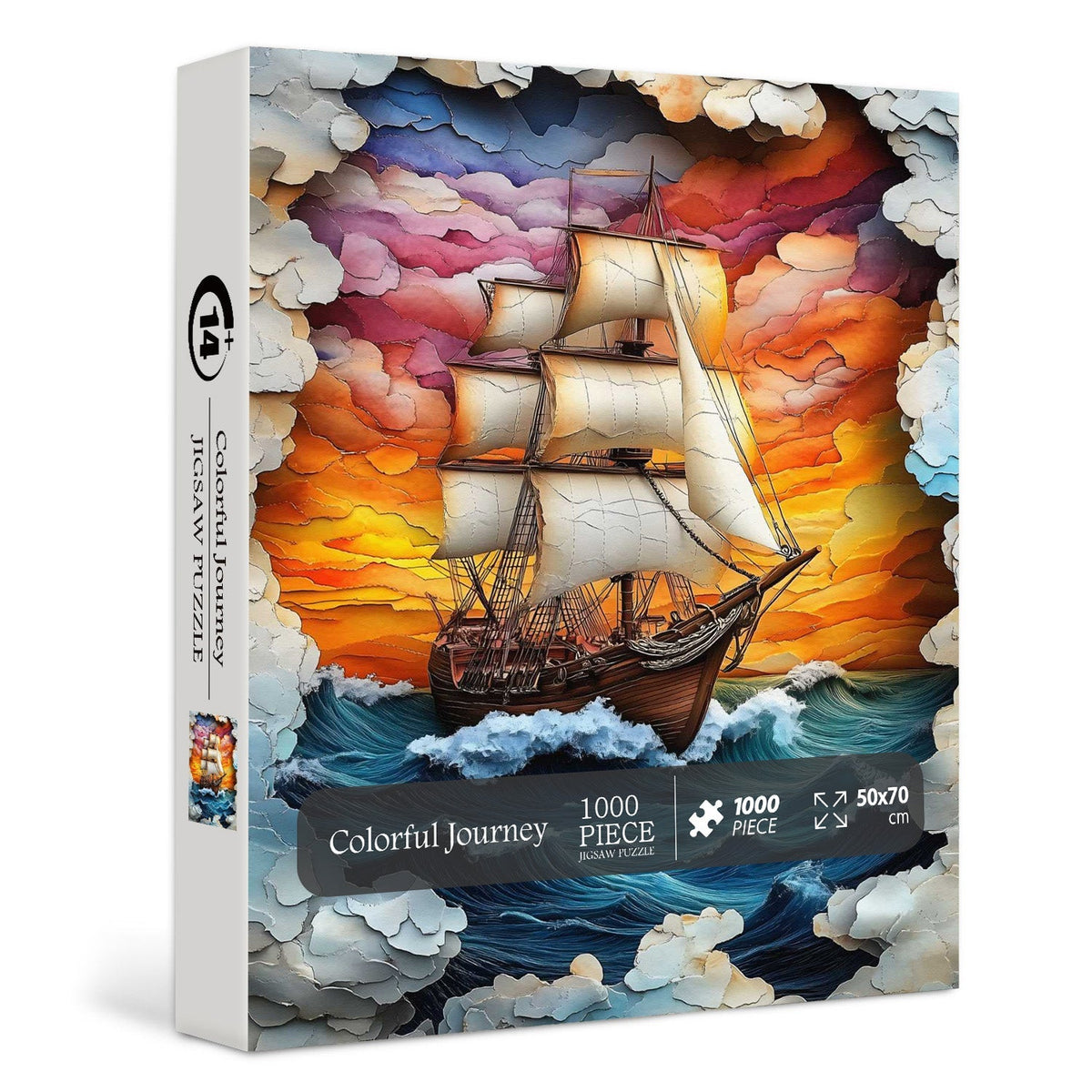 Colorful Journey Jigsaw Puzzle 1000 Pieces