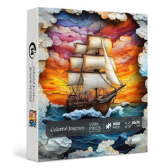 Colorful Journey Jigsaw Puzzle 1000 Pieces