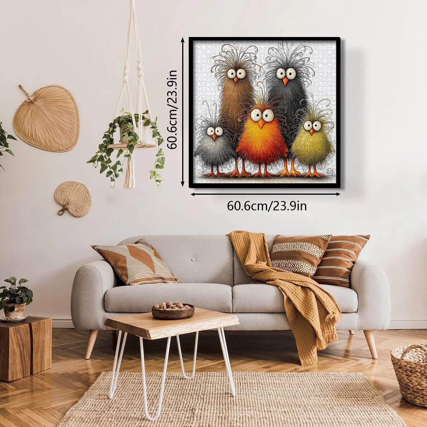 Abstract Chicken Jigsaw Puzzle 1000 Pieces