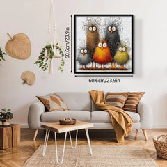 Abstract Chicken Jigsaw Puzzle 1000 Pieces