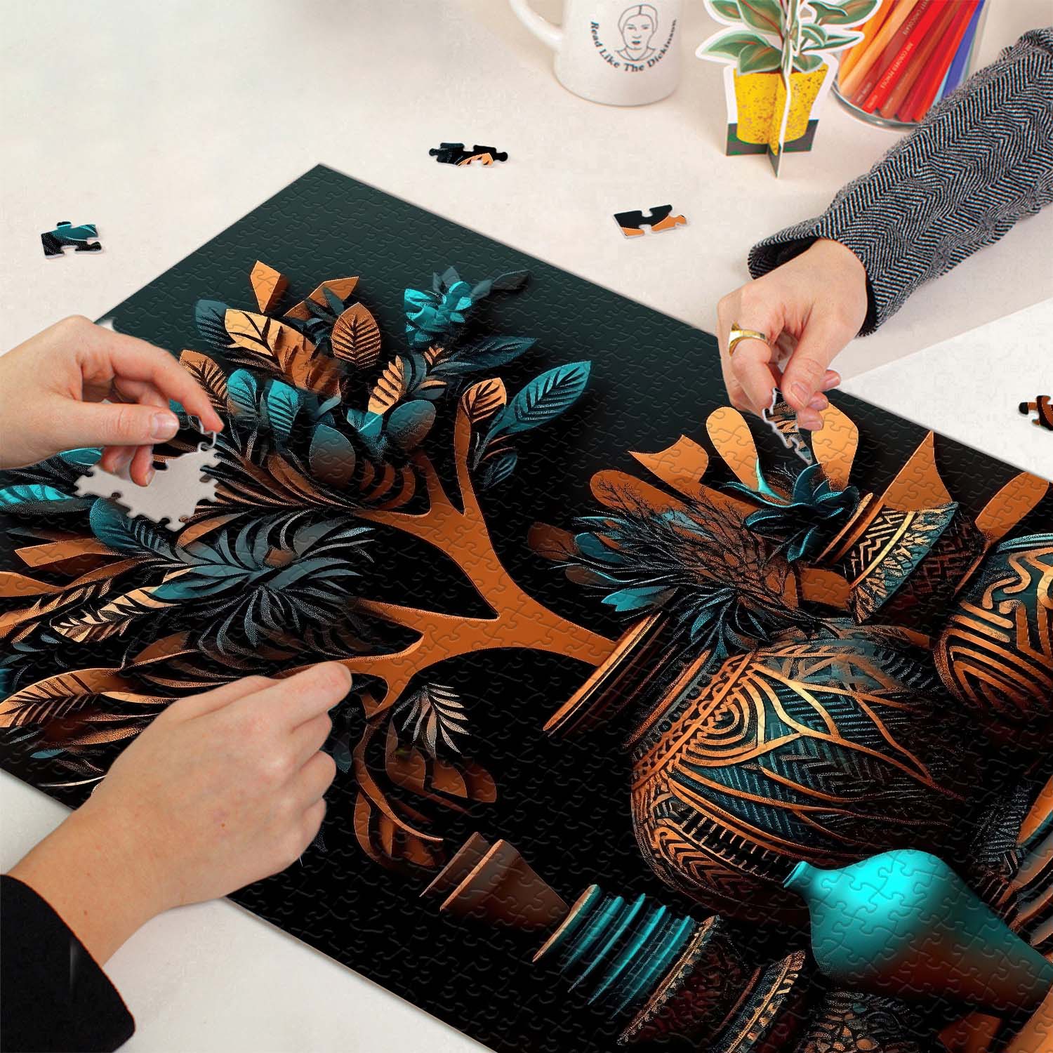 Bottle Art Jigsaw Puzzle 1000 Pieces