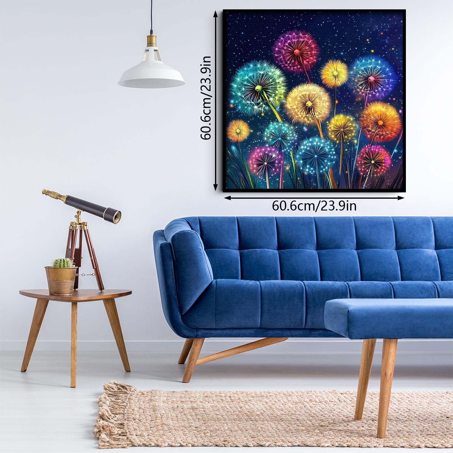 Glowing Dandelion Jigsaw Puzzle 1000 Pieces