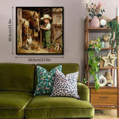 Childlike Pasture Life Jigsaw Puzzle 1000 Pieces