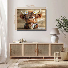 Cow's Coffee Time Jigsaw Puzzle 1000 Pieces