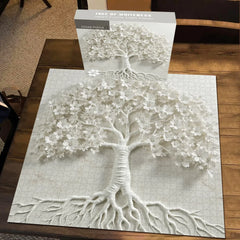 Tree Of Whiteness Jigsaw Puzzle 1000 Pieces