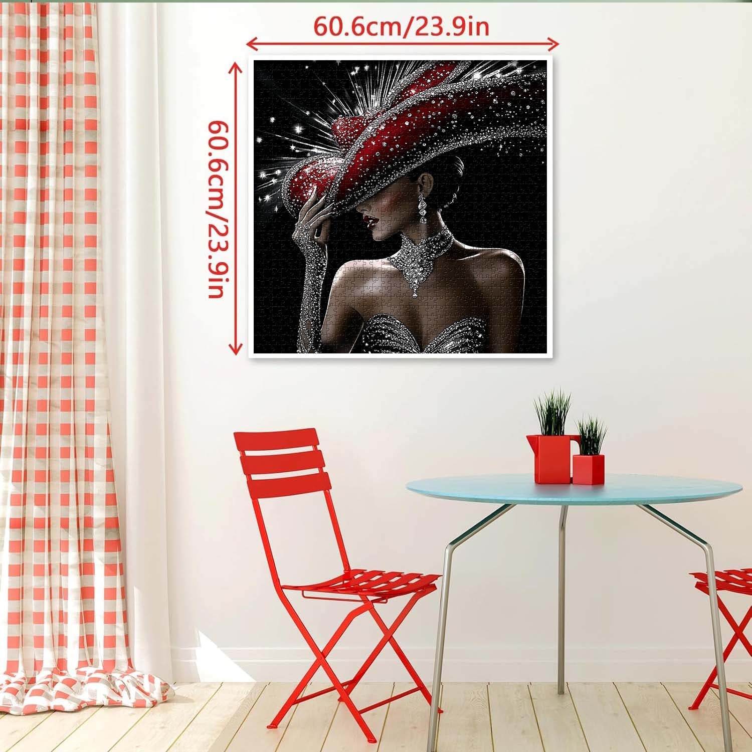Evening Gown Art Jigsaw Puzzle 1000 Pieces