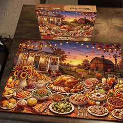 Autumn Feast Jigsaw Puzzle 1000 Piece