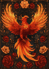 Floral Phoenix Jigsaw Puzzle 1000 Pieces