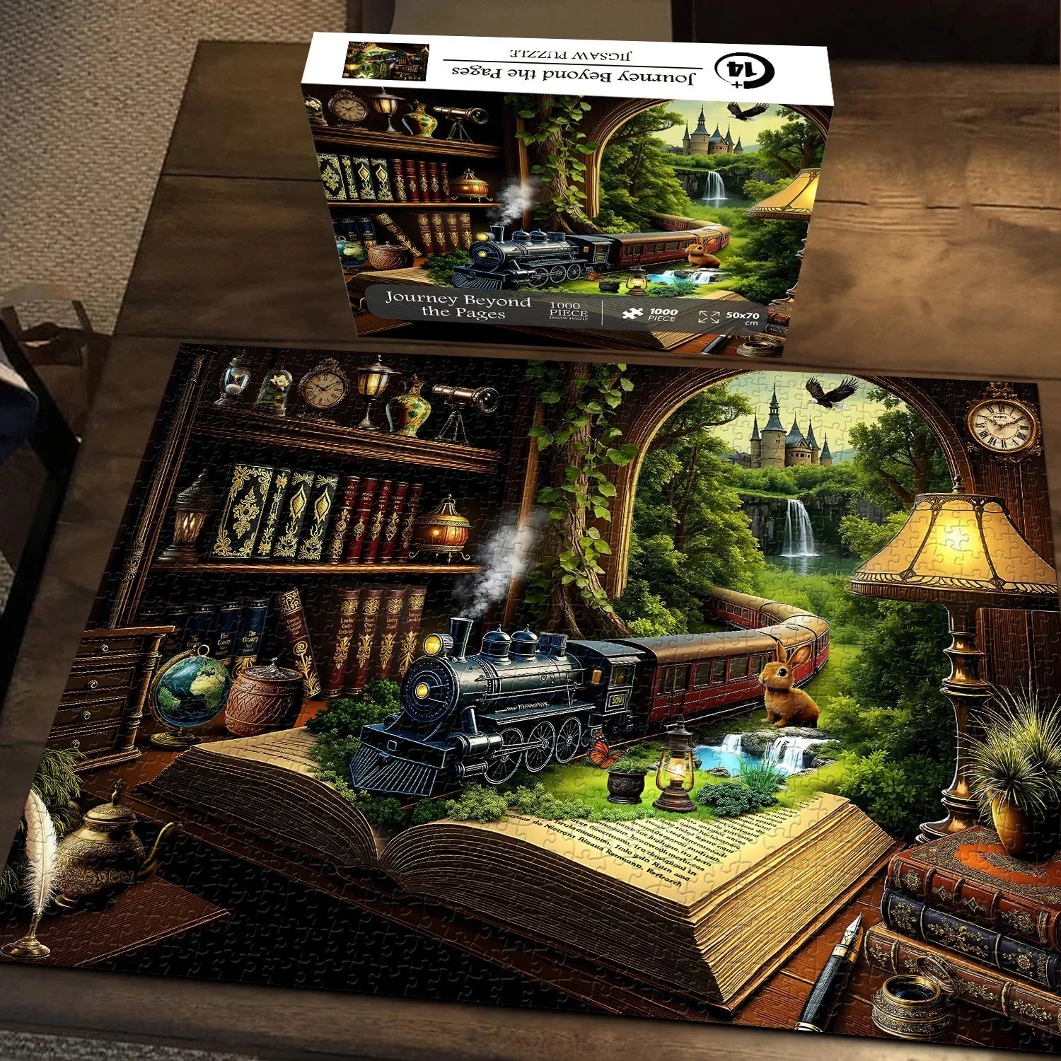 Journey Beyond the Pages Jigsaw Puzzle 1000 Pieces