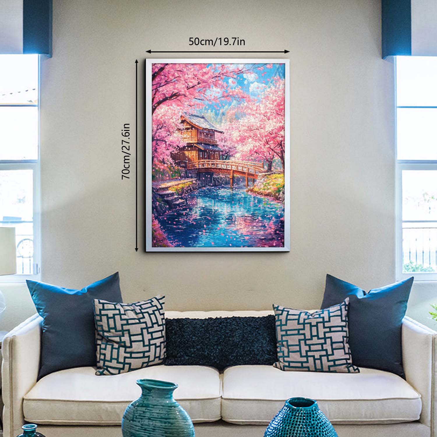 Cherry Blossom Wonderland Jigsaw Puzzle 1000 Pieces