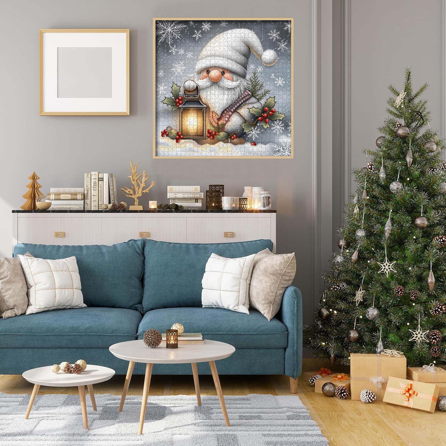 Winter Gnome Jigsaw Puzzle 1000 Pieces