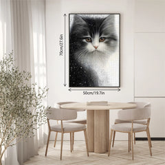 Cat Snow Mist Jigsaw Puzzle 1000 Pieces