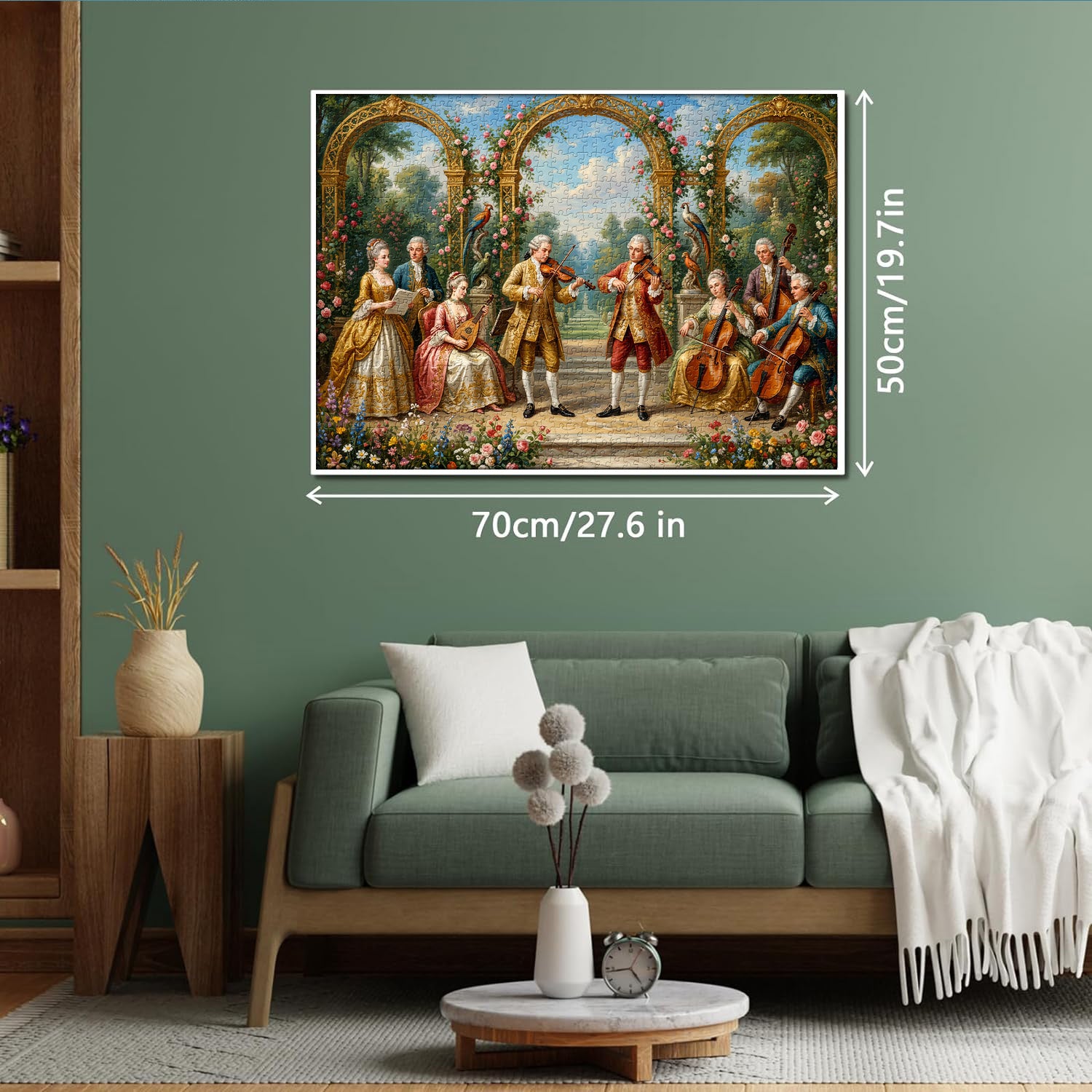 Baroque Garden Concert Jigsaw Puzzle 1000 Pieces