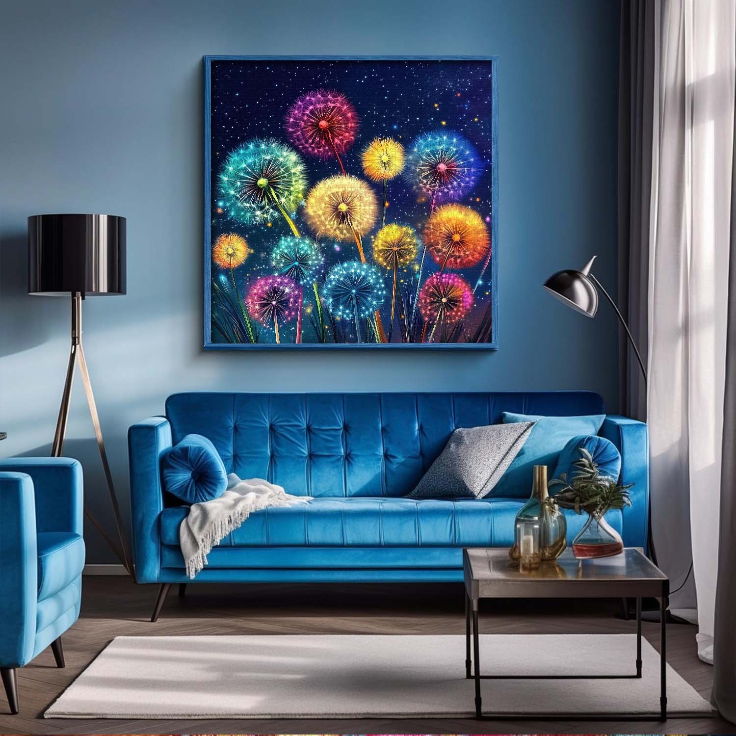 Glowing Dandelion Jigsaw Puzzle 1000 Pieces